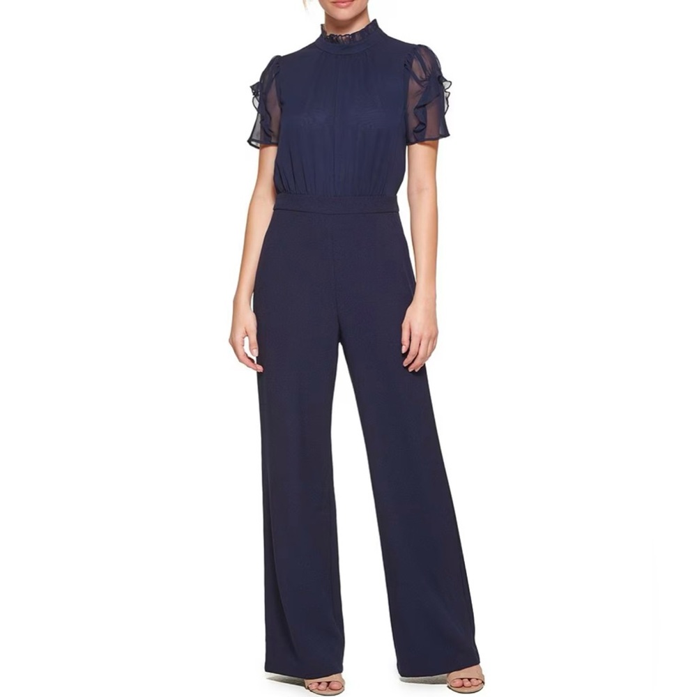 BNWT Vince Camuto chiffon jumpsuit